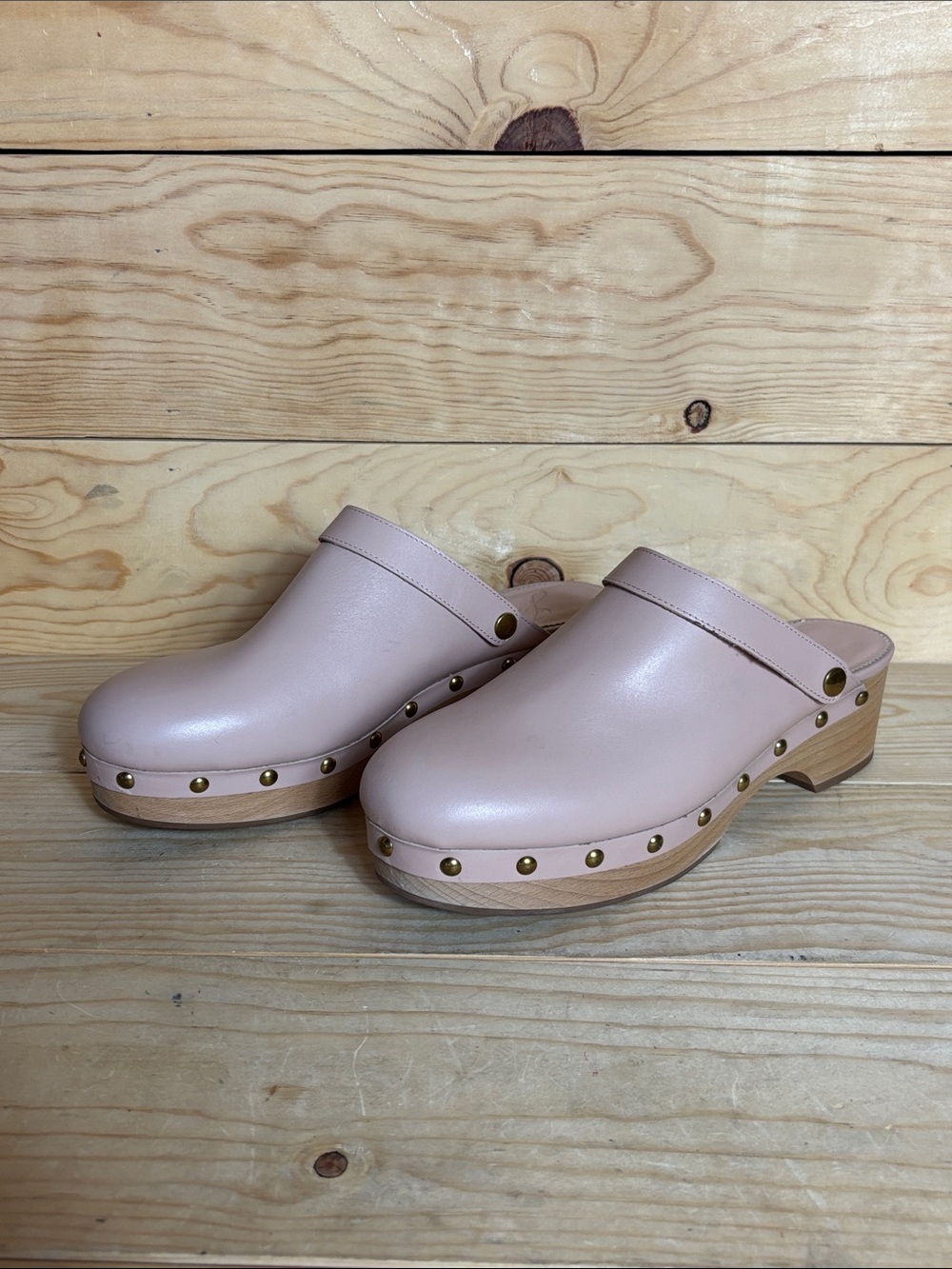 Jcrew convertible leather clogs